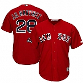 Youth Red Sox 28 J.D. Martinez Red 2018 World Series Champions Cool Base Jersey Dzhi,baseball caps,new era cap wholesale,wholesale hats